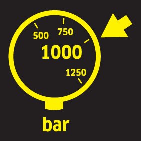 Cho biết áp suất làm việc tối đa của máy, tại đây: 1000 bar. Cho biết áp suất làm việc tối đa của máy, tại đây: 1000 bar.