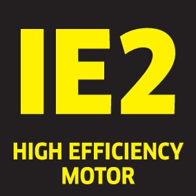 High-efficiency motors.