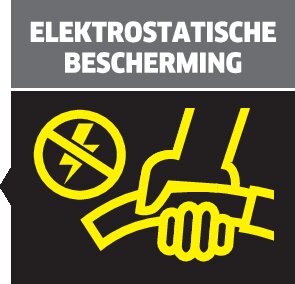 picto electrostatic protection hand left oth 1 NL CI15295x284