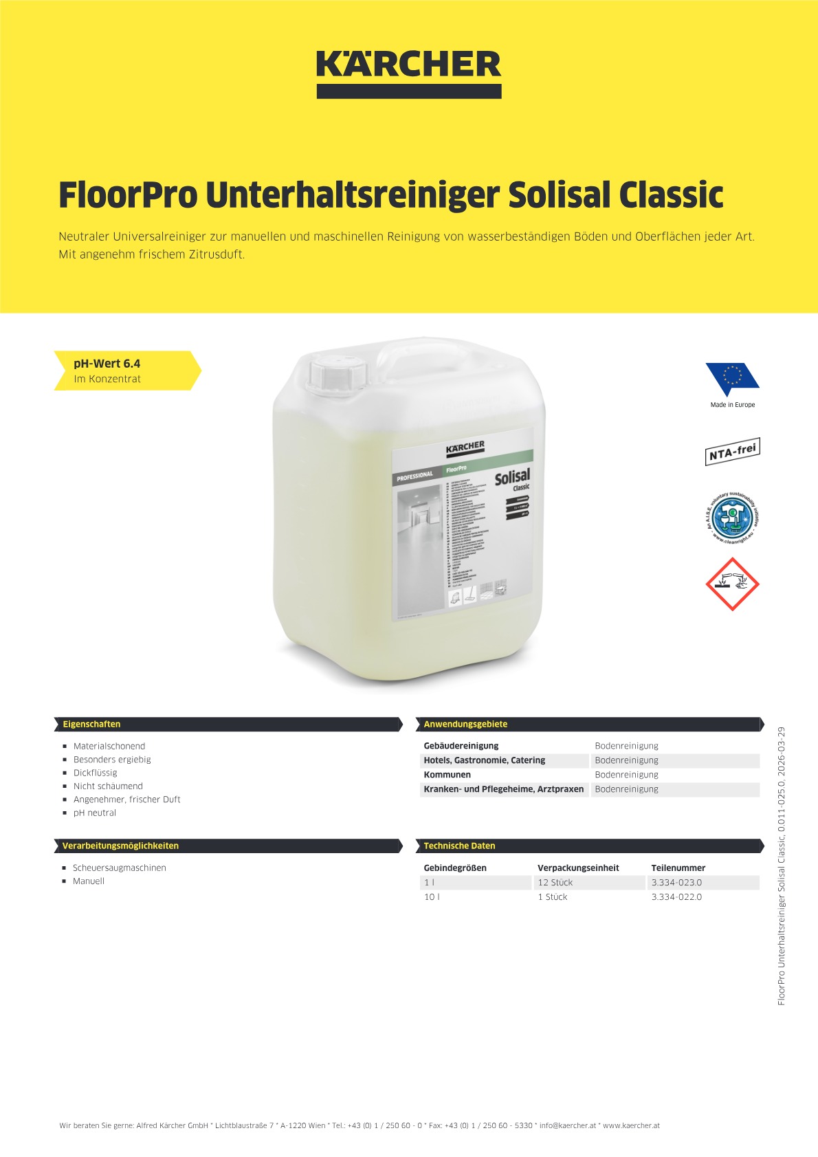 Produktinformationen