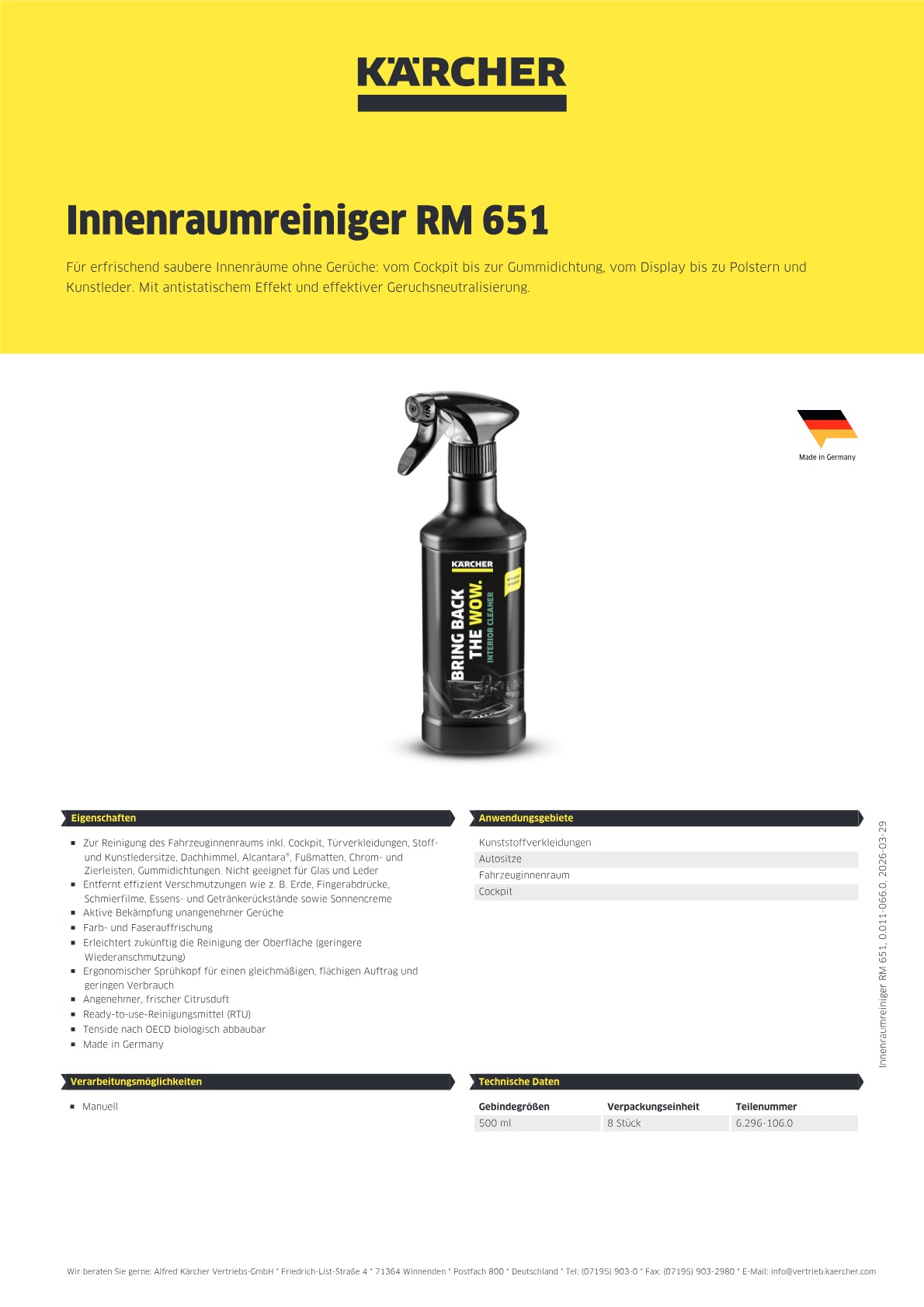 Produktinformationen