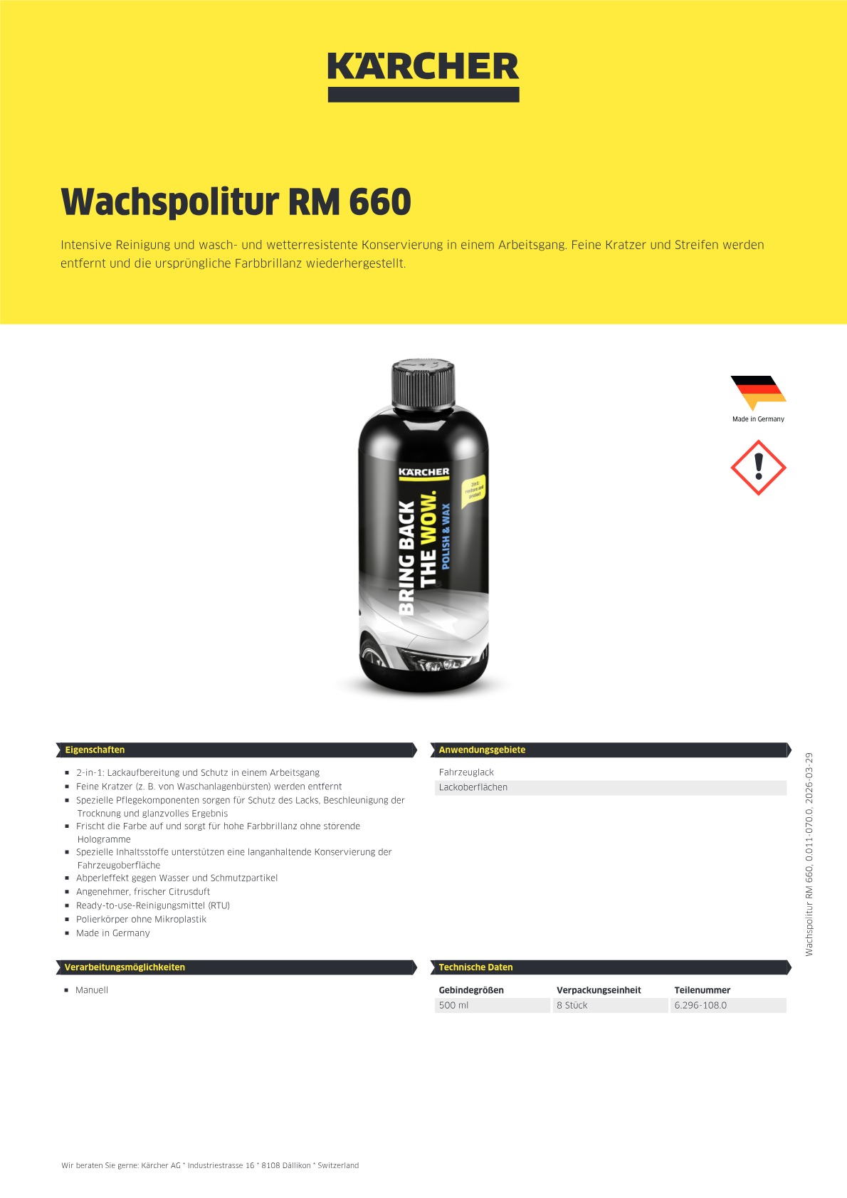 Produktinformationen