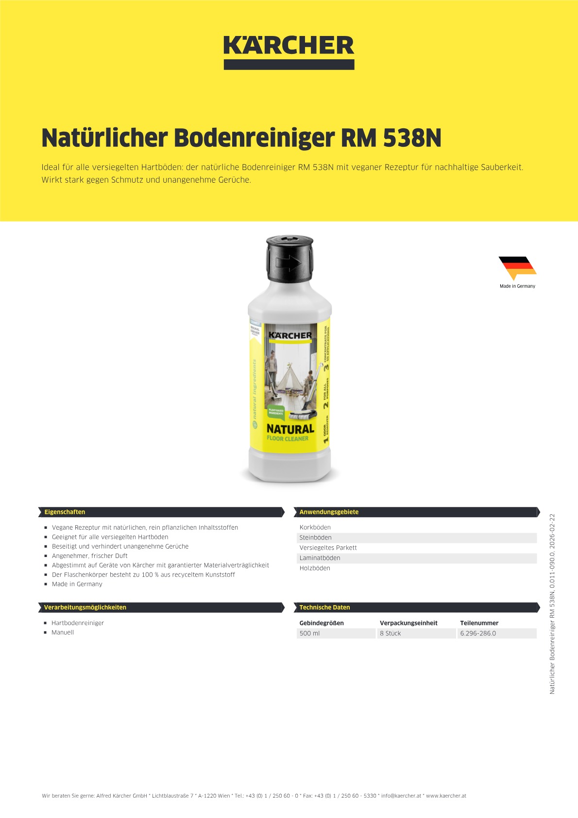 Produktinformationen