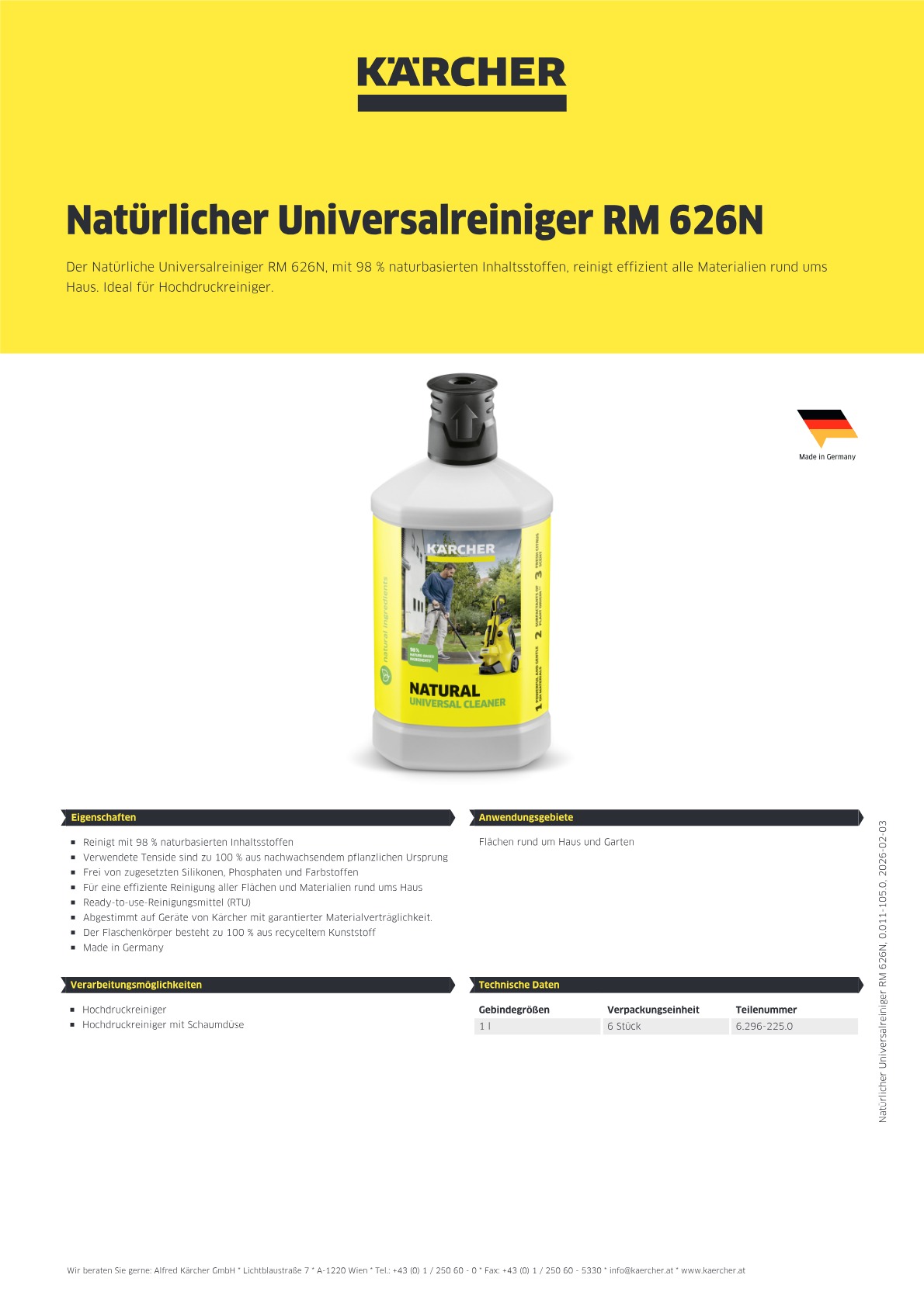 Produktinformationen