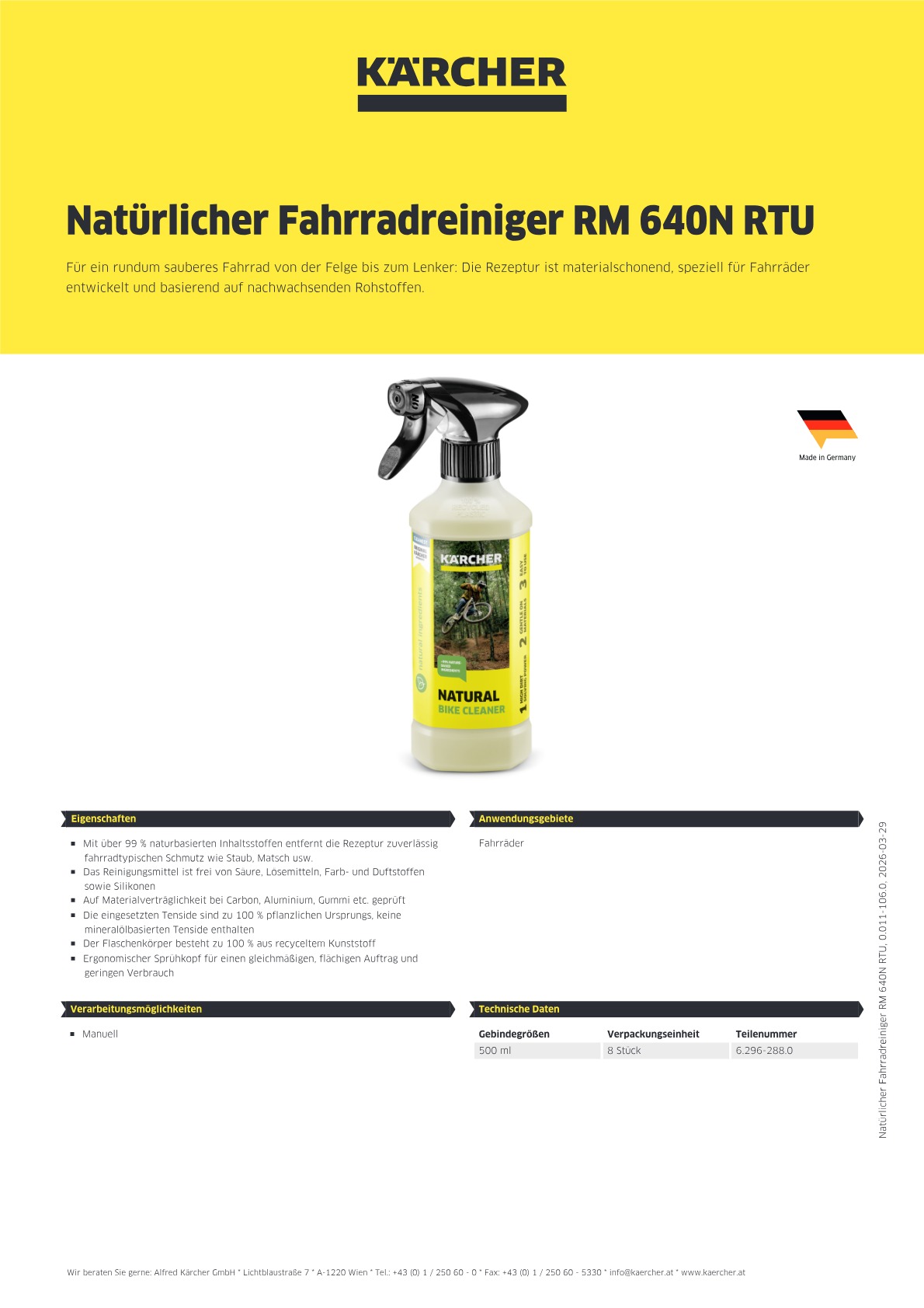 Produktinformationen