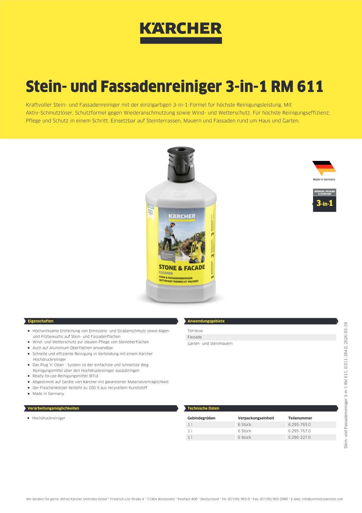 Produktinformationen