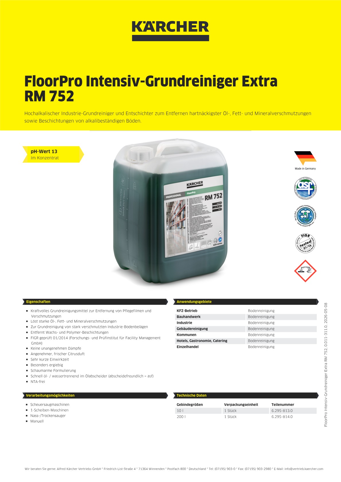 Produktinformationen
