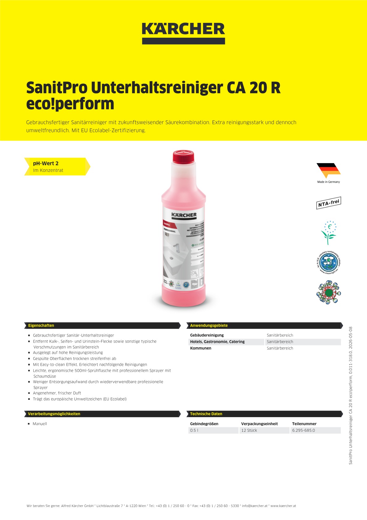 Produktinformationen