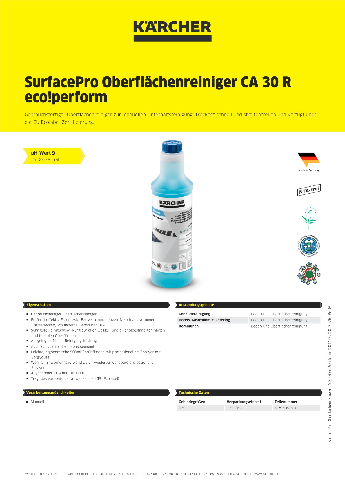 Produktinformationen