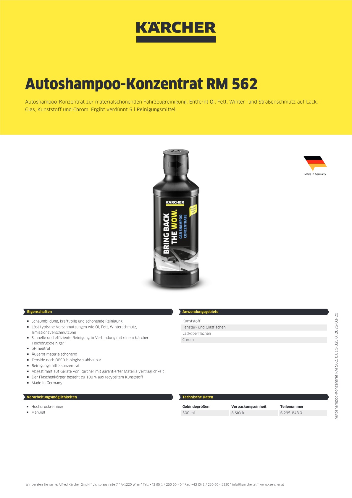 Produktinformationen