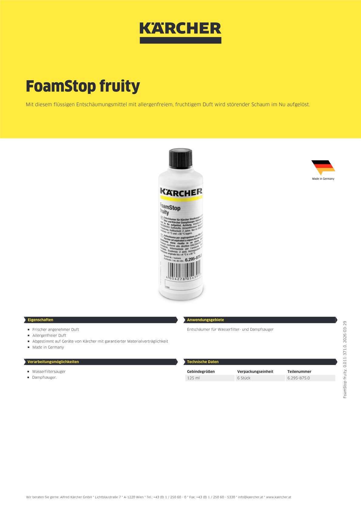 Produktinformationen