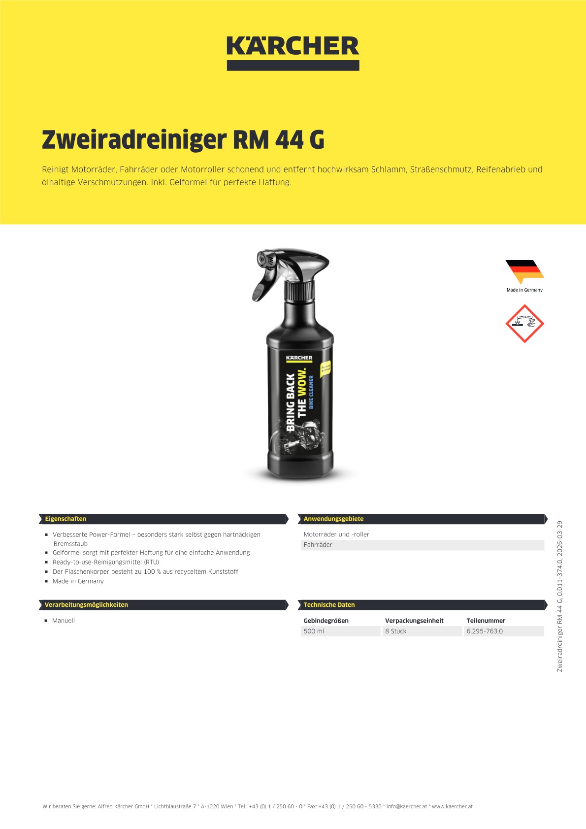 Produktinformationen