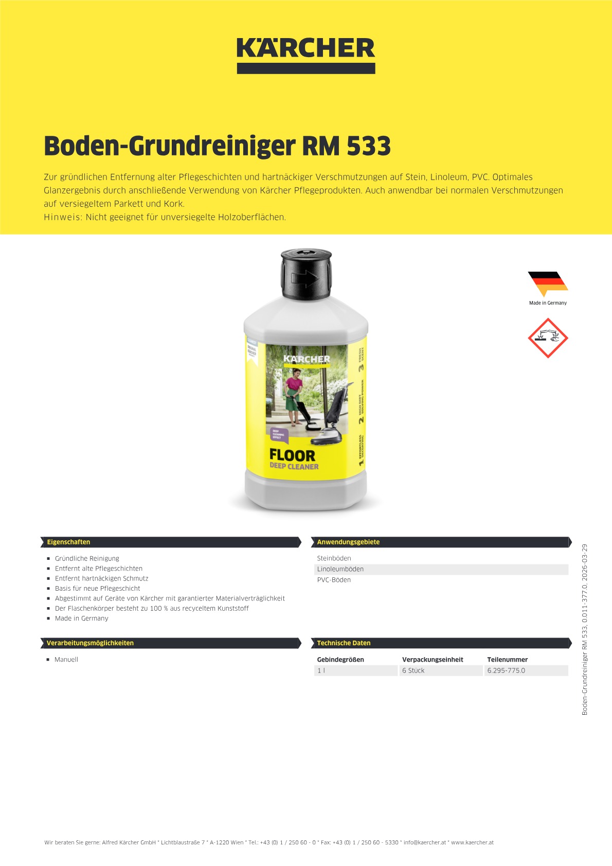 Produktinformationen
