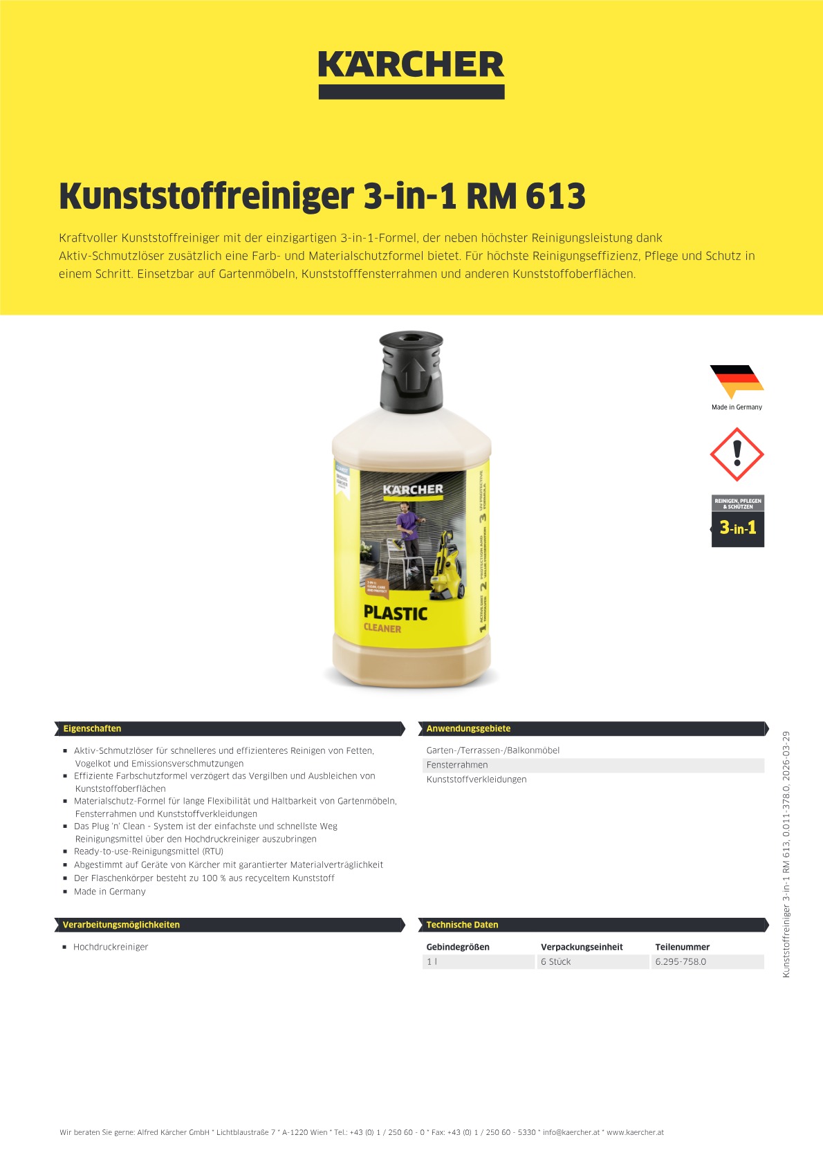 Produktinformationen