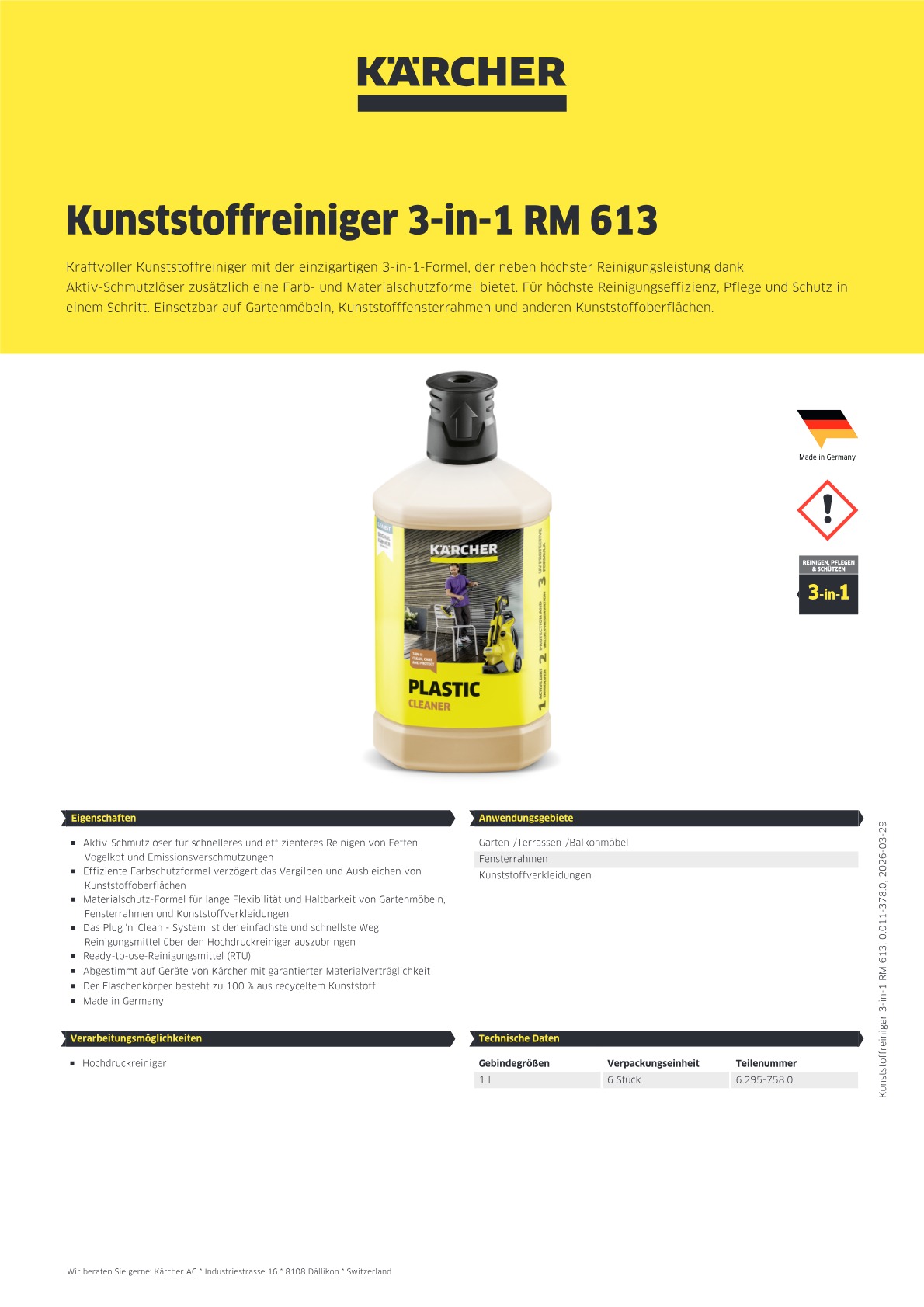 Produktinformationen