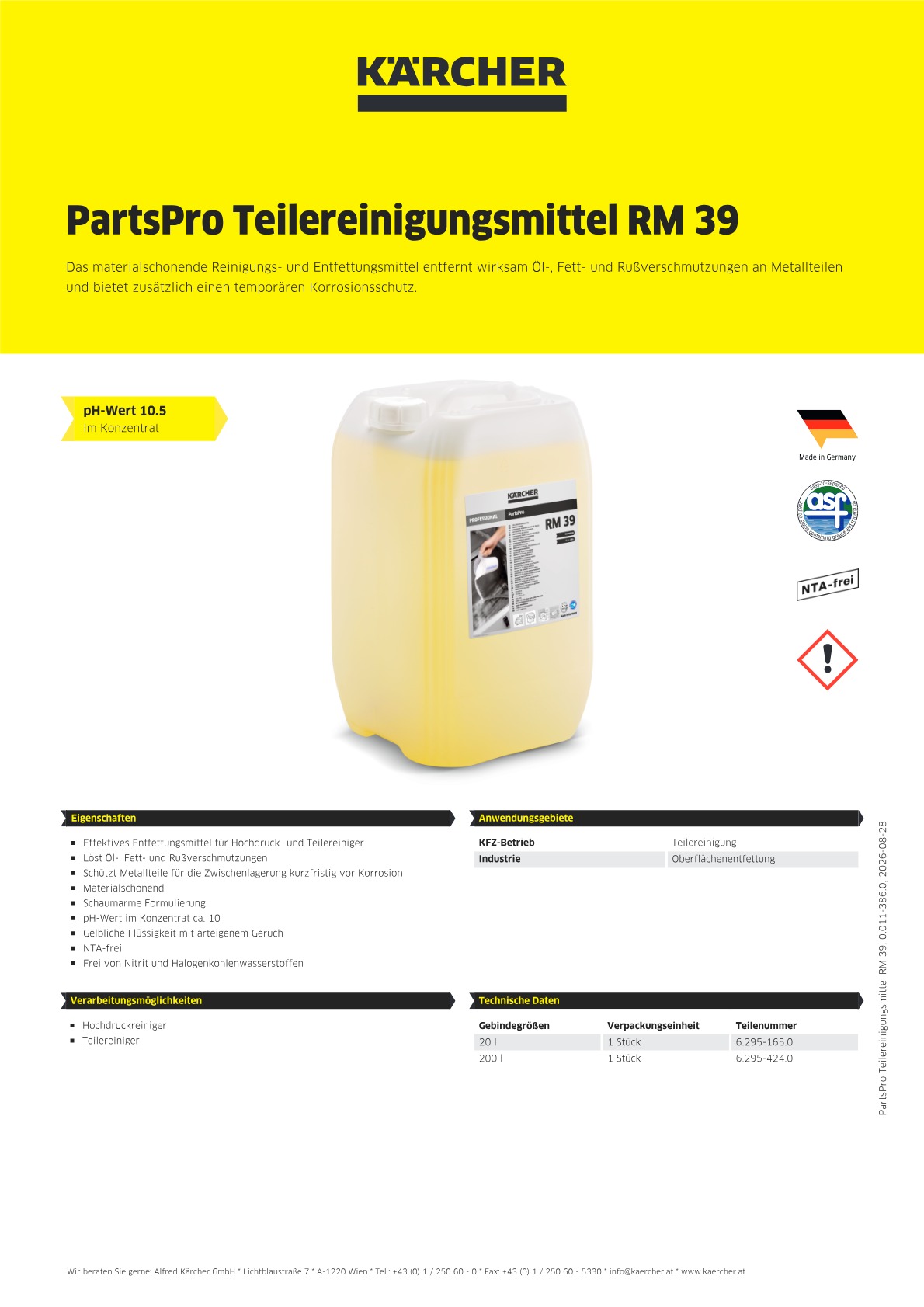 Produktinformationen