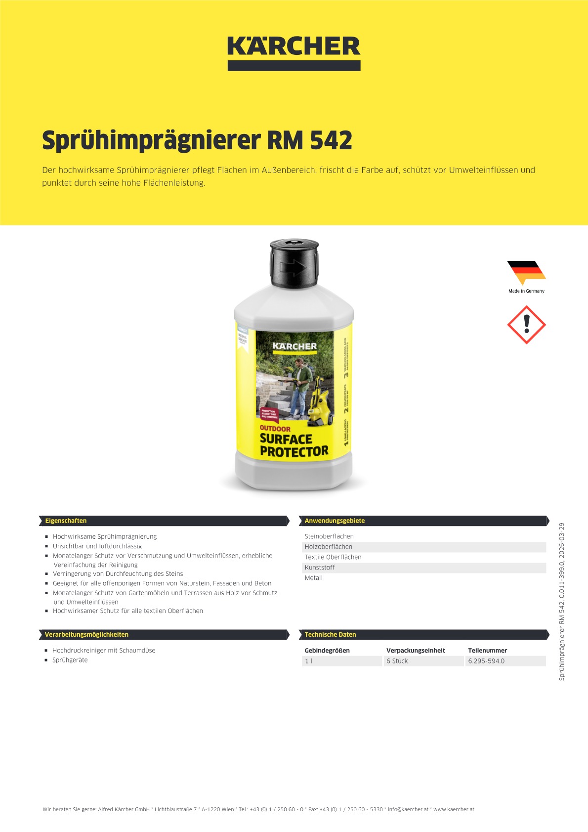 Produktinformationen