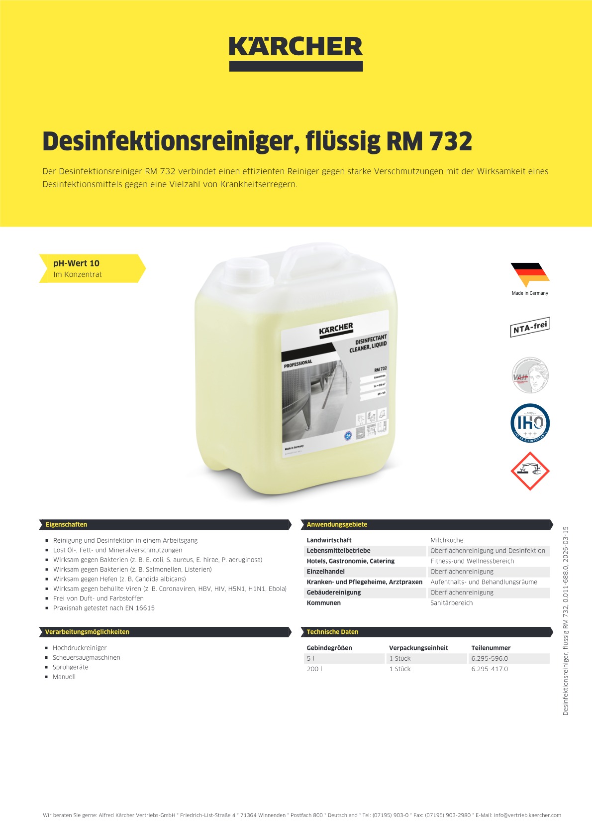 Produktinformationen