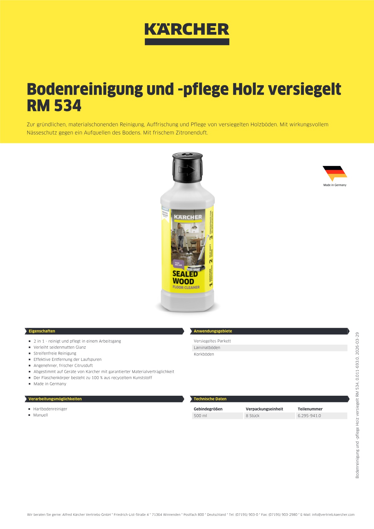 Produktinformationen