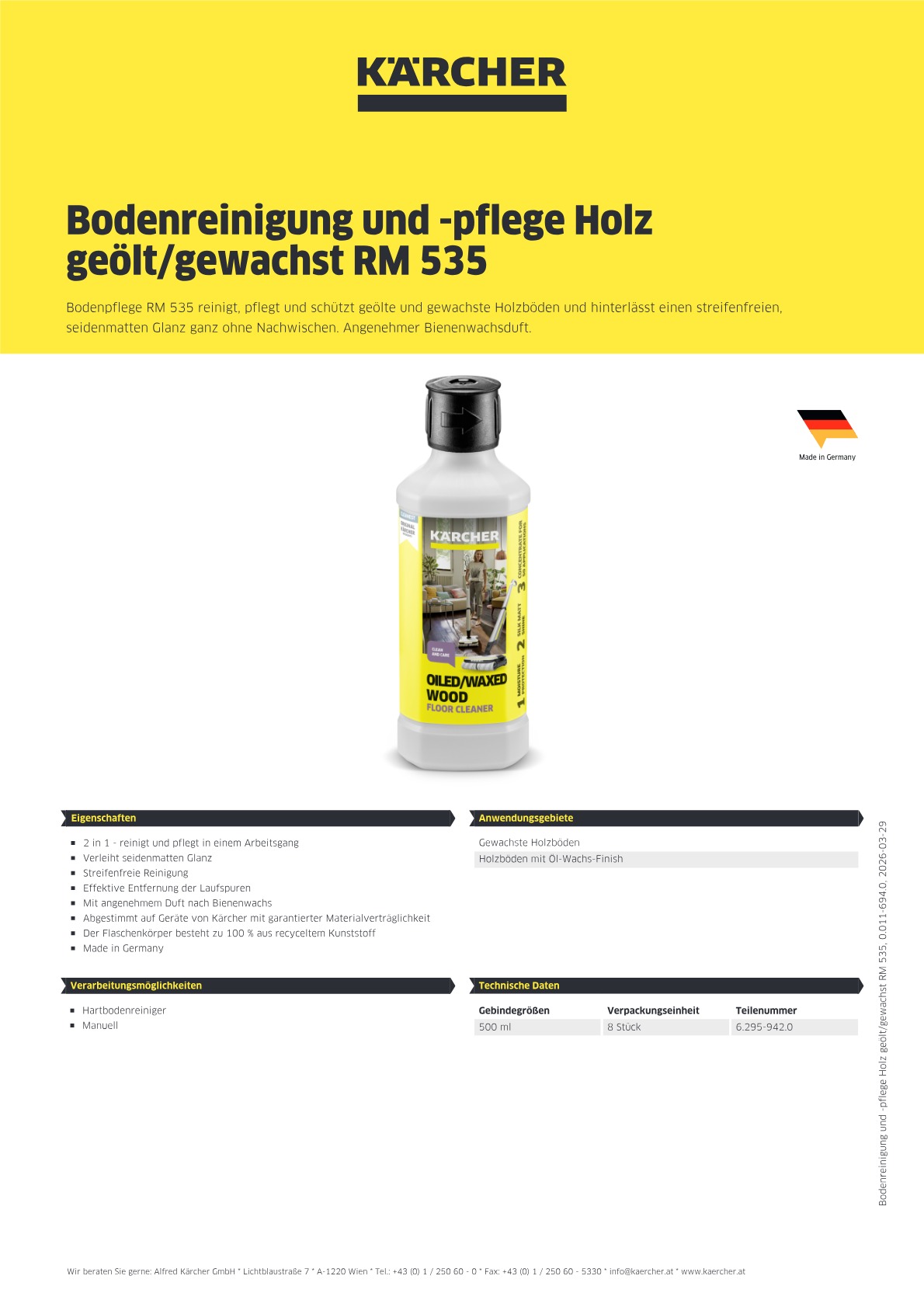 Produktinformationen
