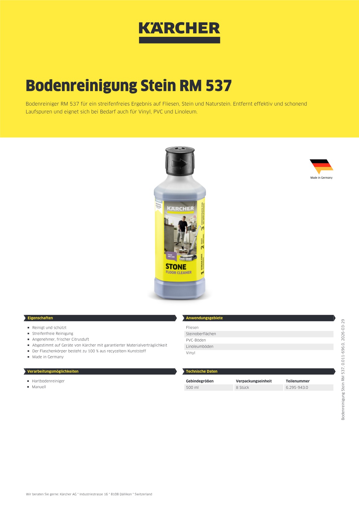 Produktinformationen