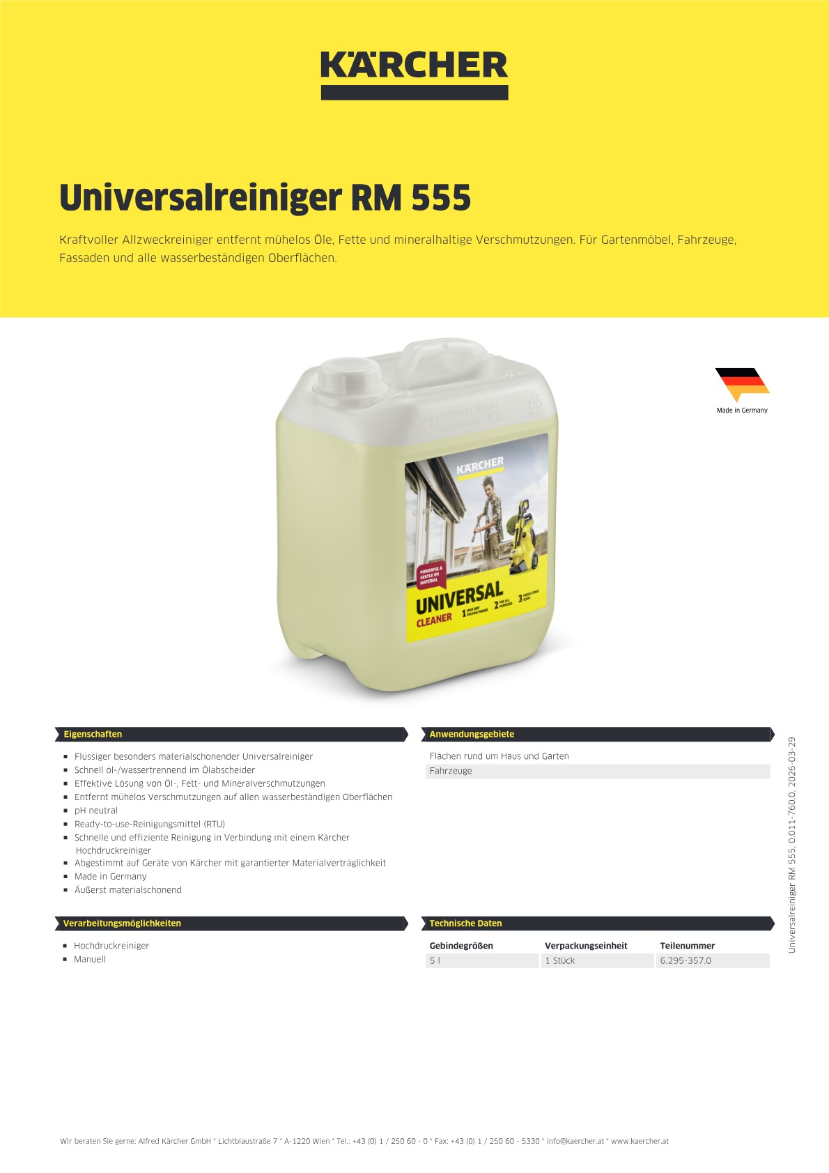Produktinformationen