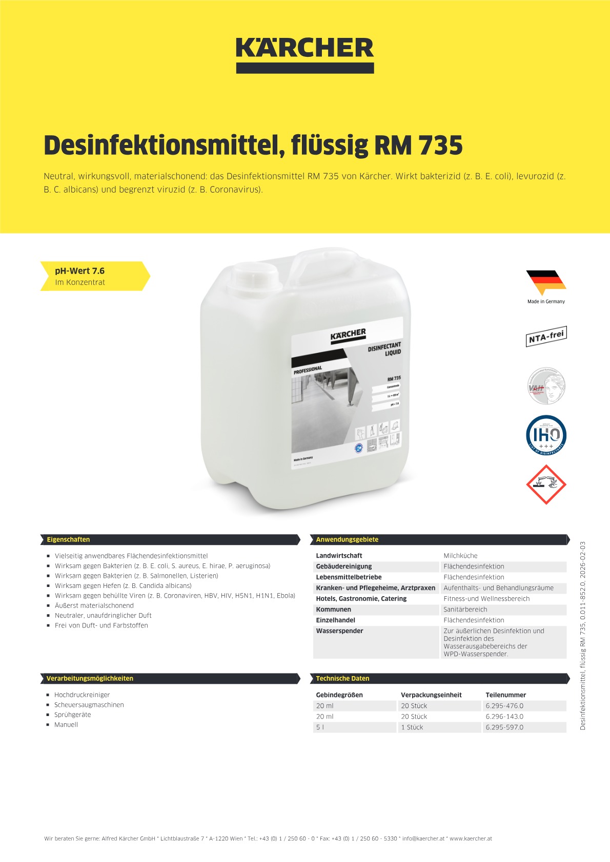 Produktinformationen