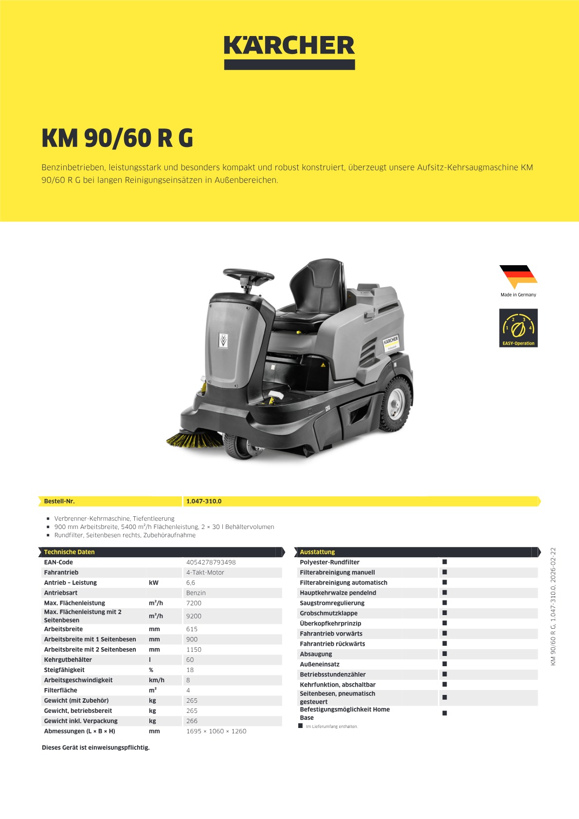 Produktinformationen