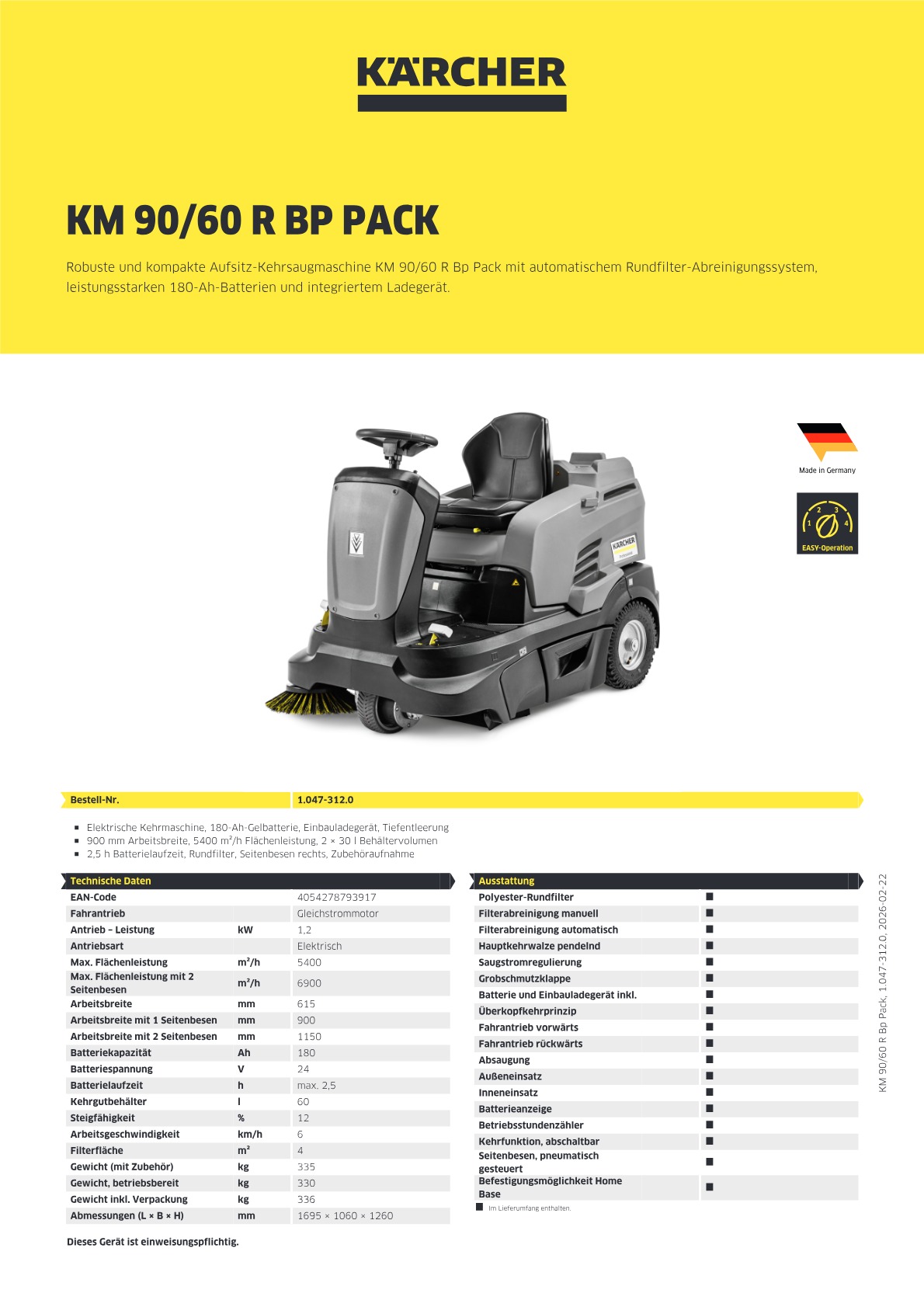 Produktinformationen