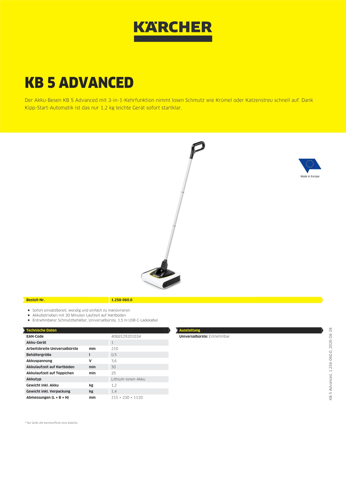 Produktinformationen