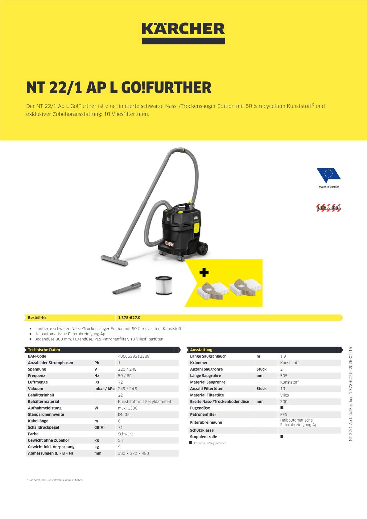 Produktinformationen