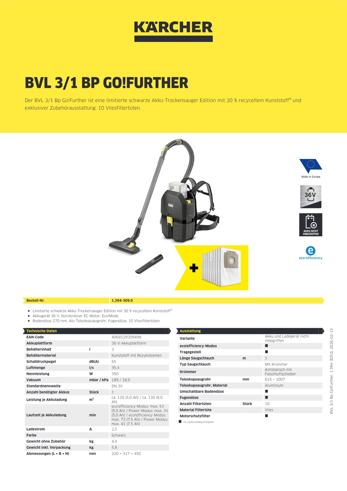 Produktinformationen