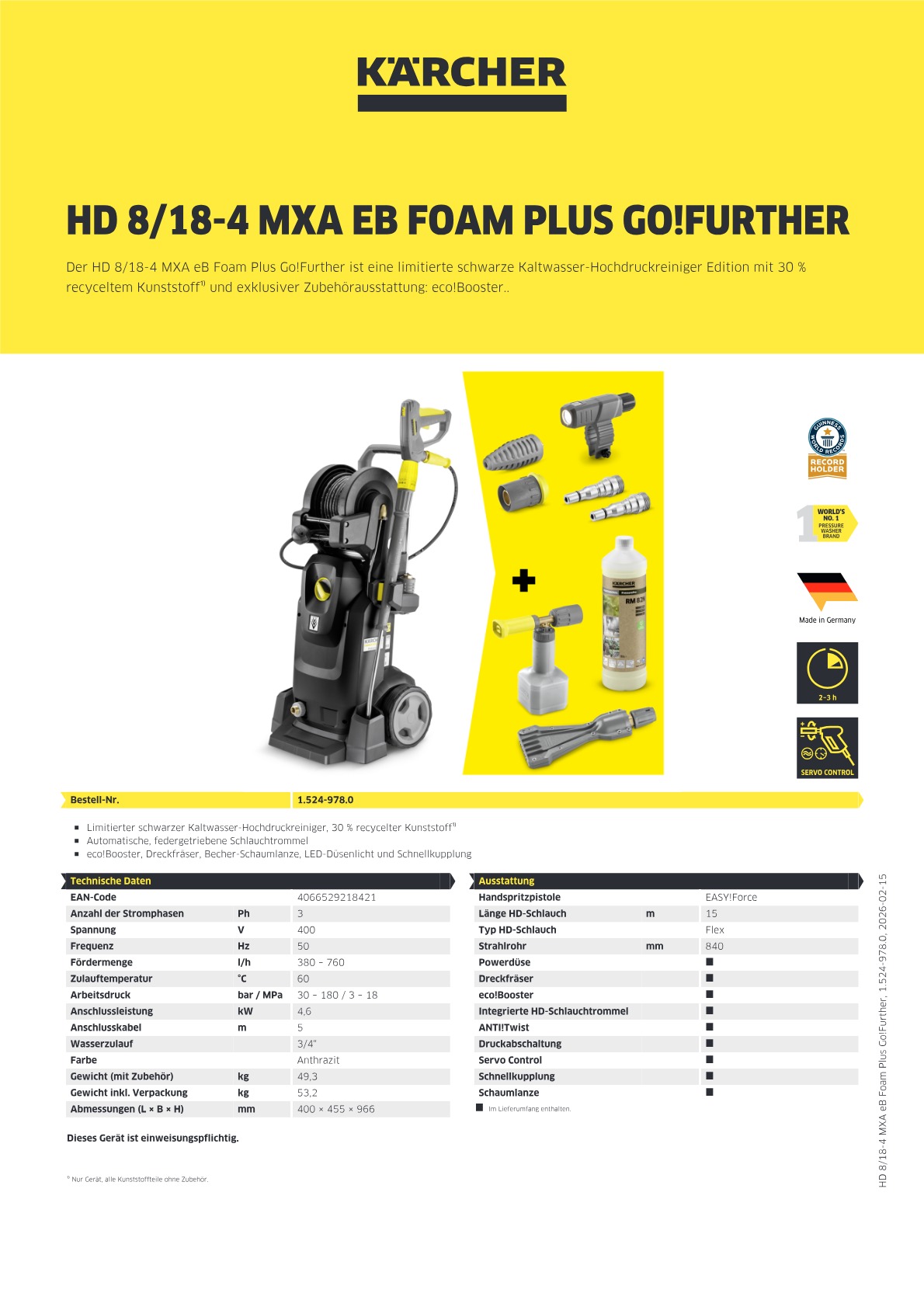 Produktinformationen