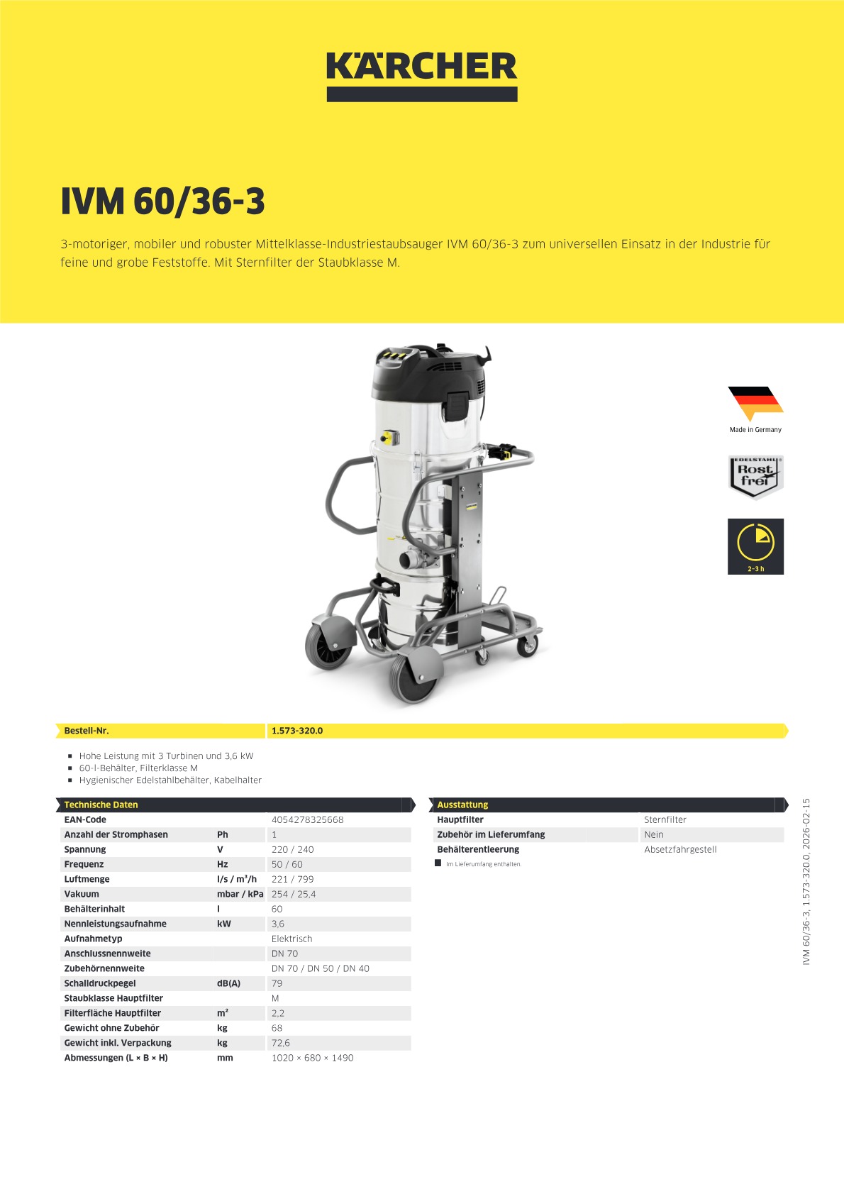 Produktinformationen