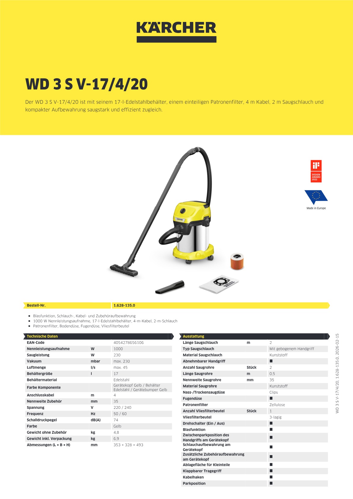 Produktinformationen