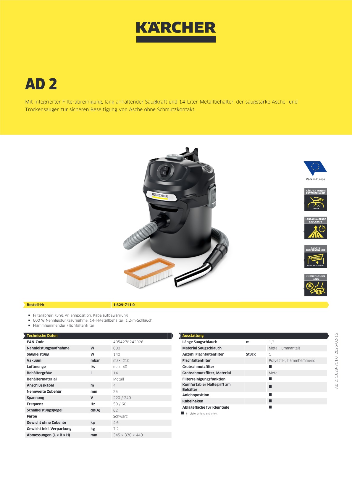 Produktinformationen