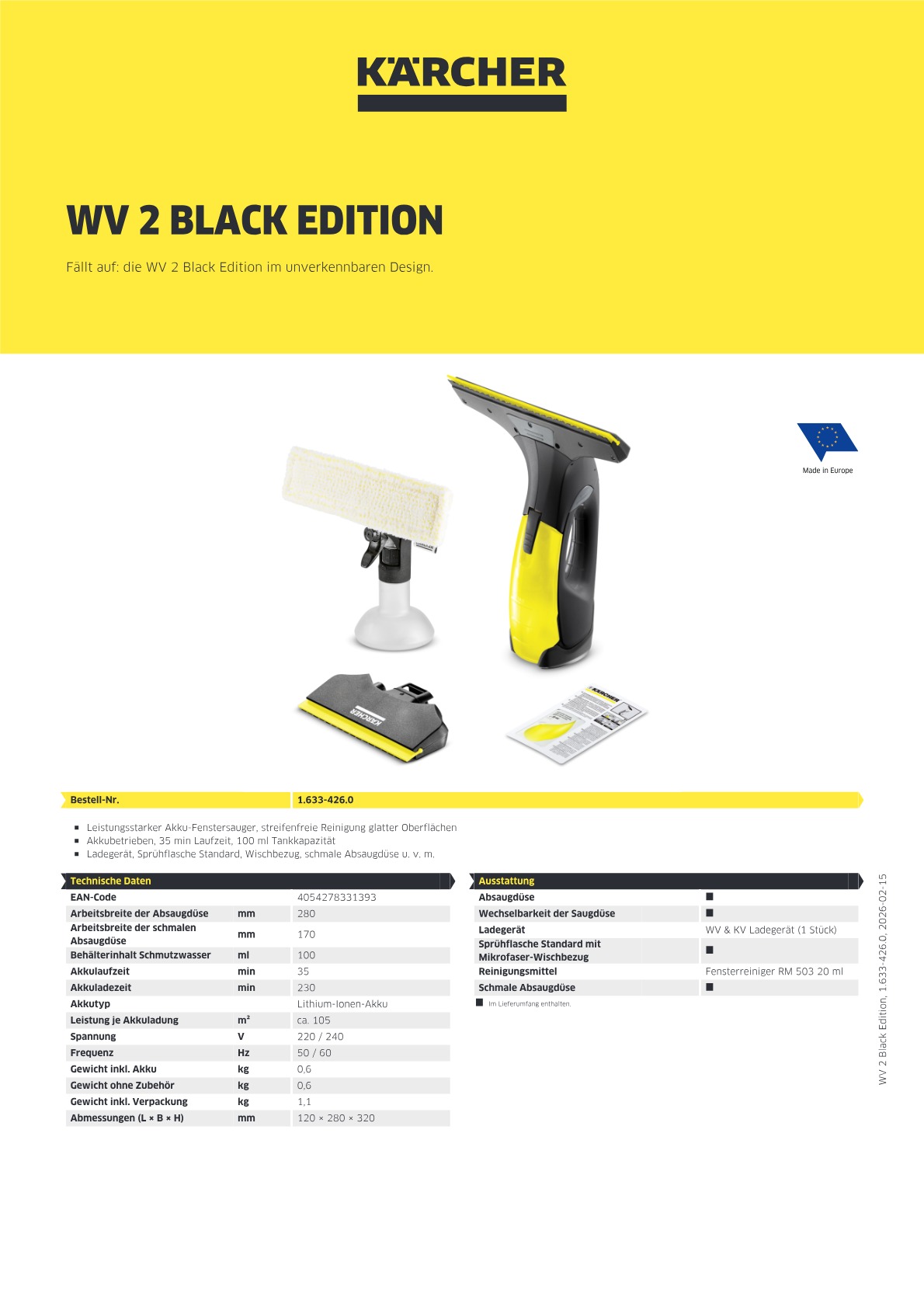 Produktinformationen