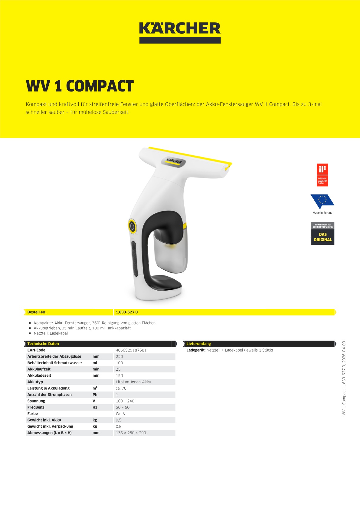 Produktinformationen