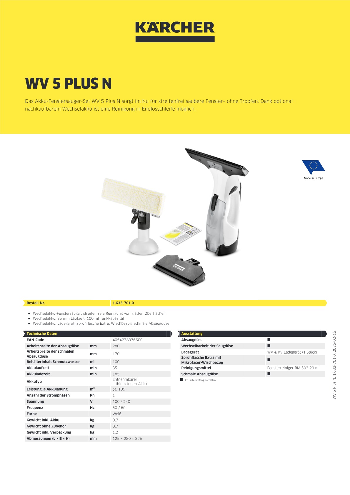 Produktinformationen