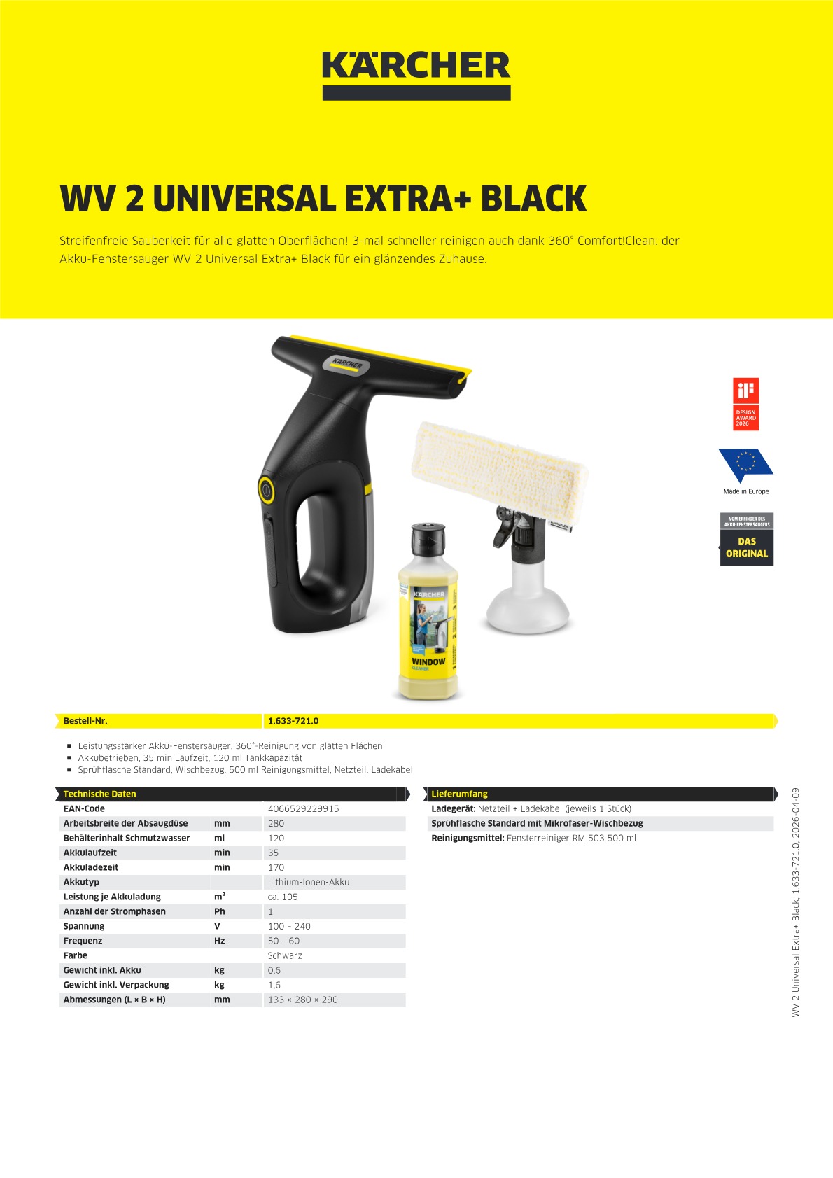 Produktinformationen