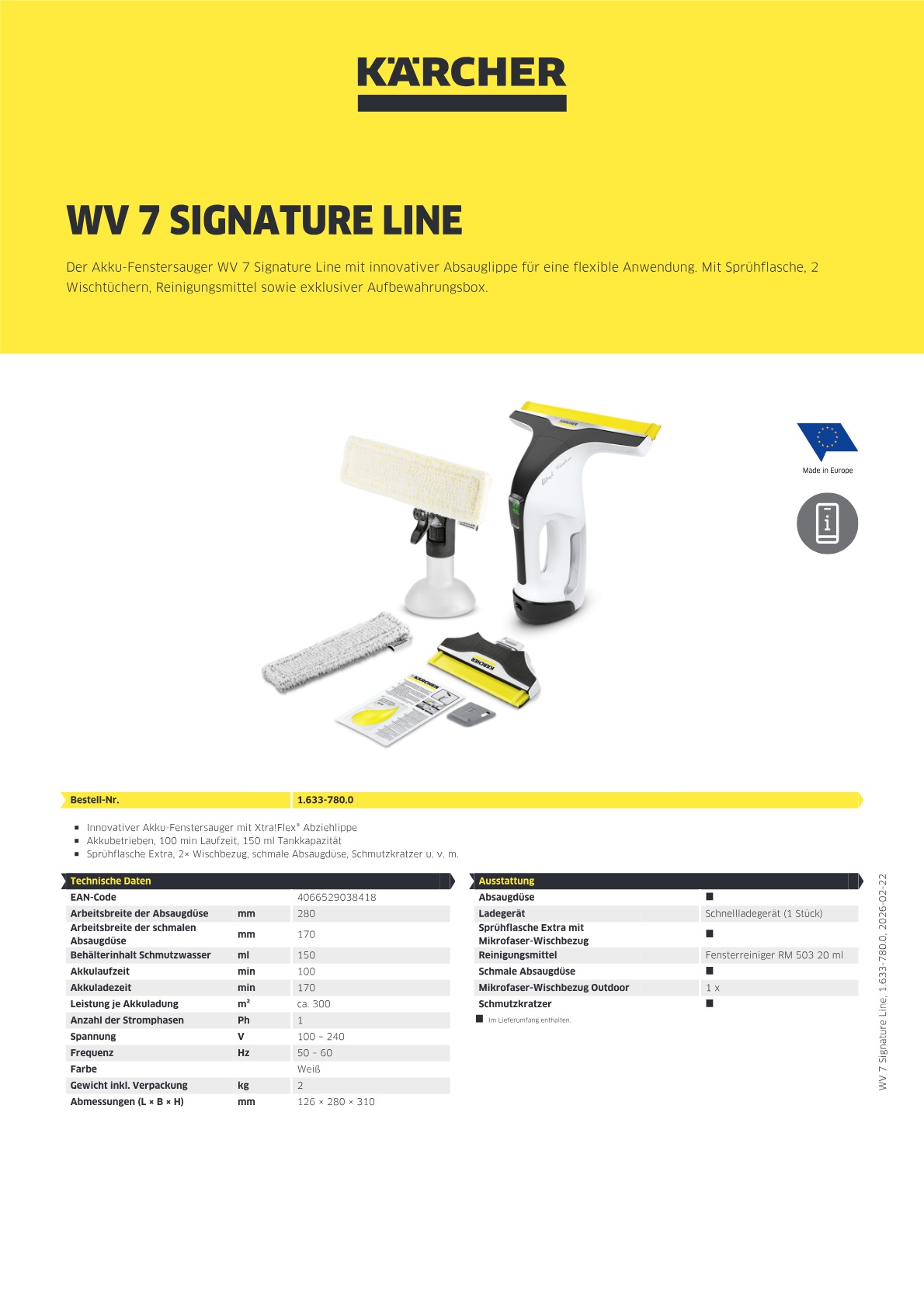Produktinformationen