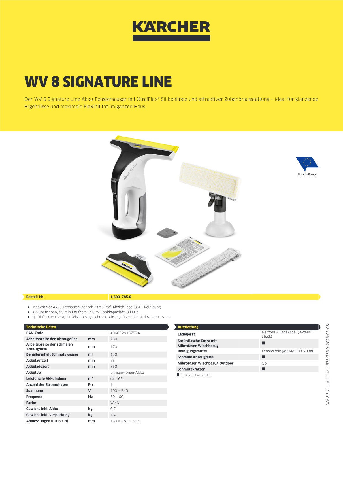 Produktinformationen