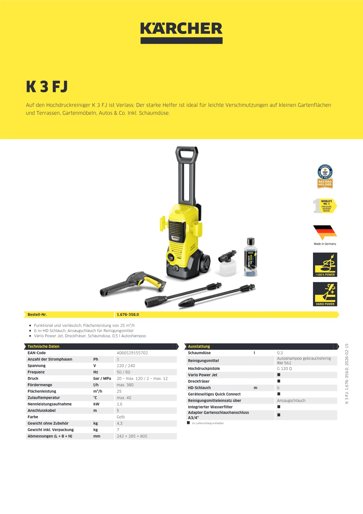Produktinformationen