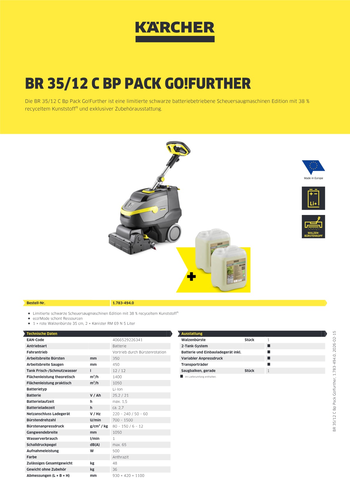 Produktinformationen