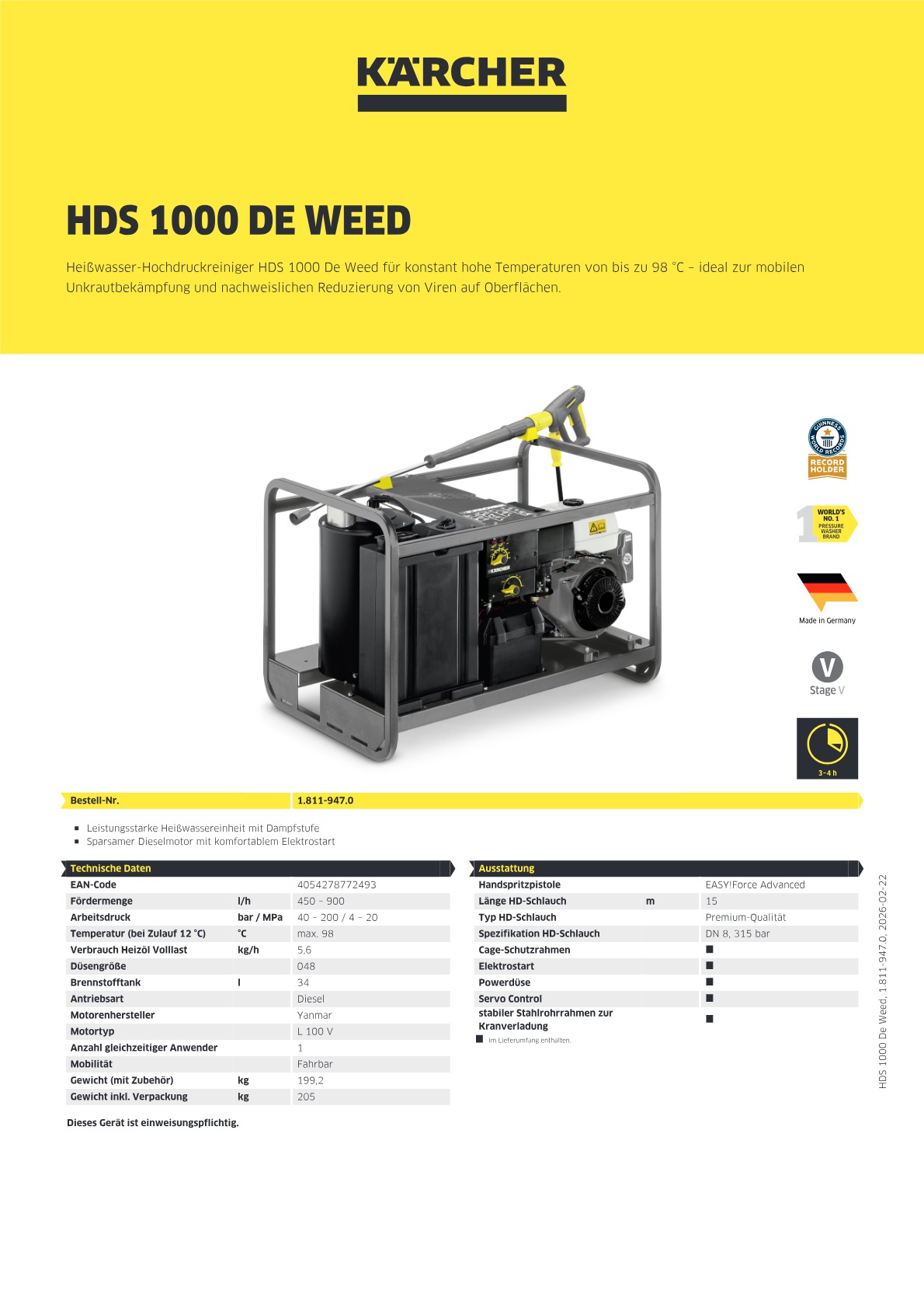 Produktinformationen