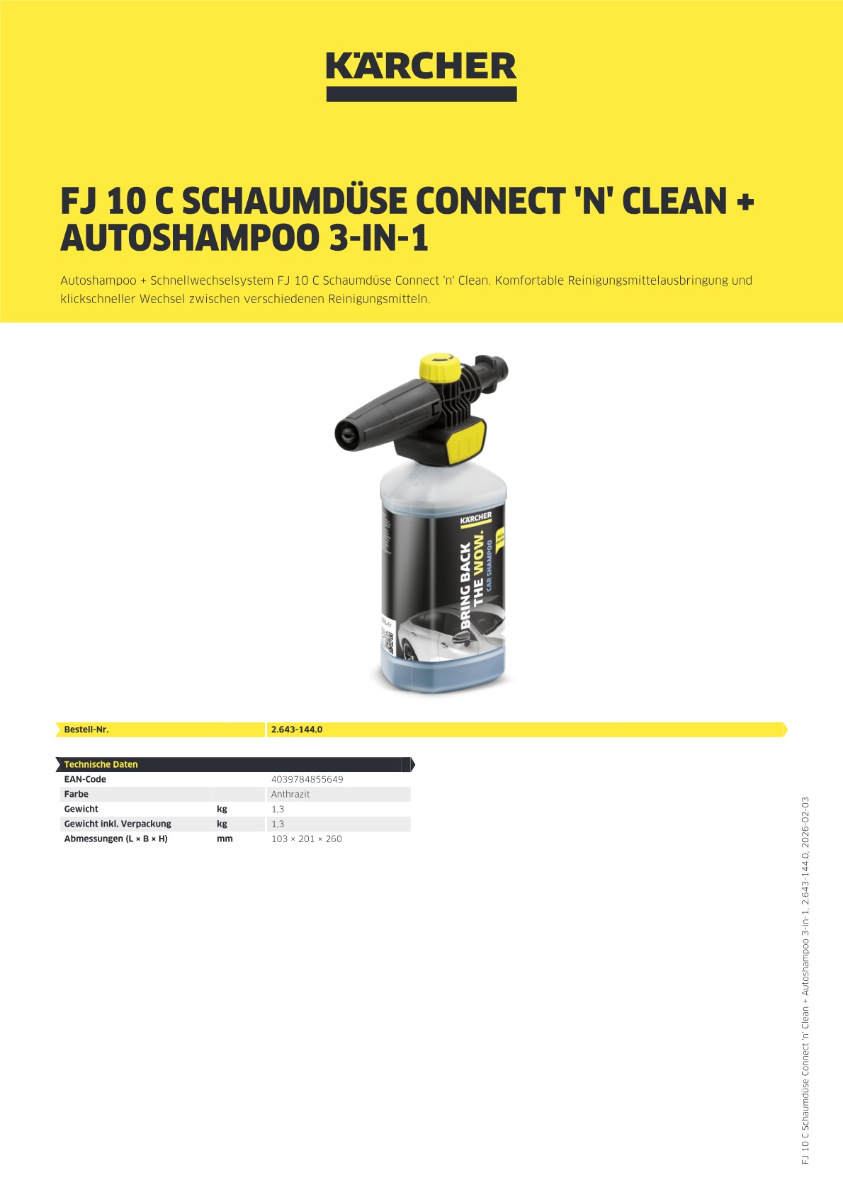 Produktinformationen