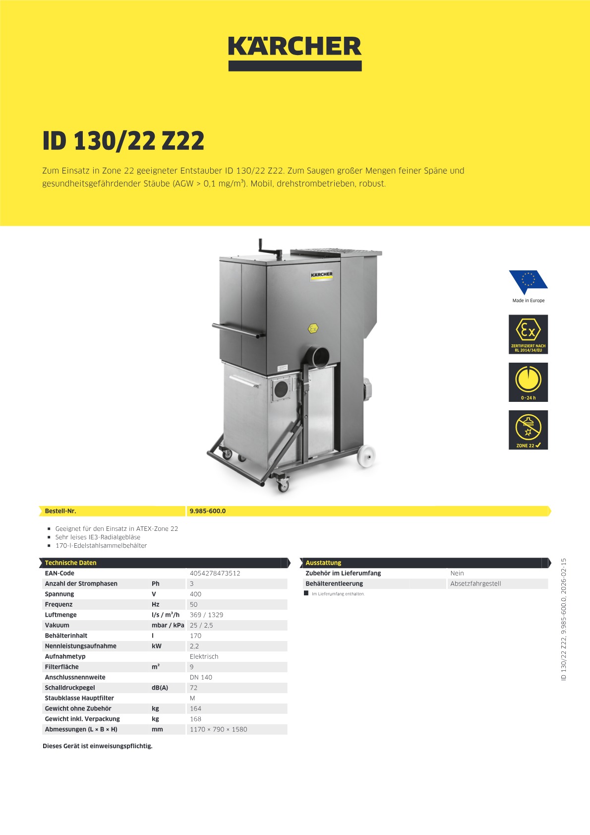Produktinformationen