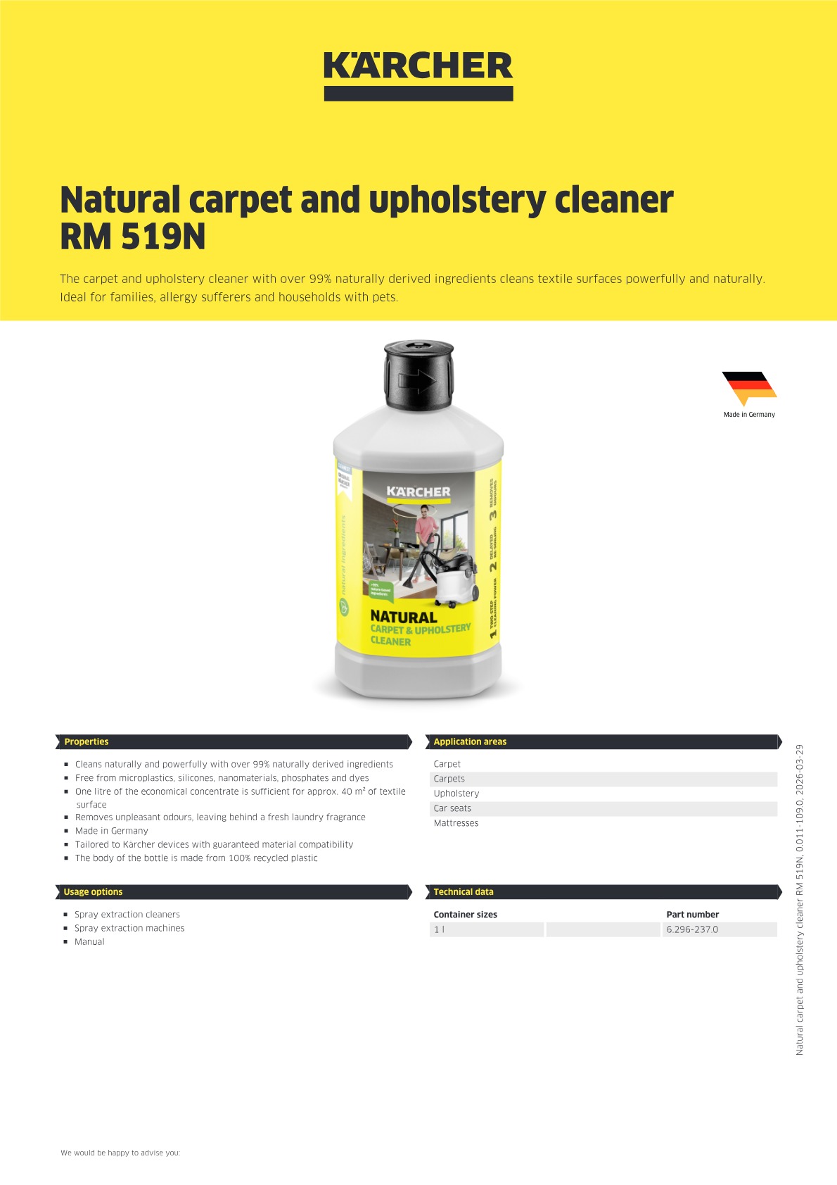 Product information