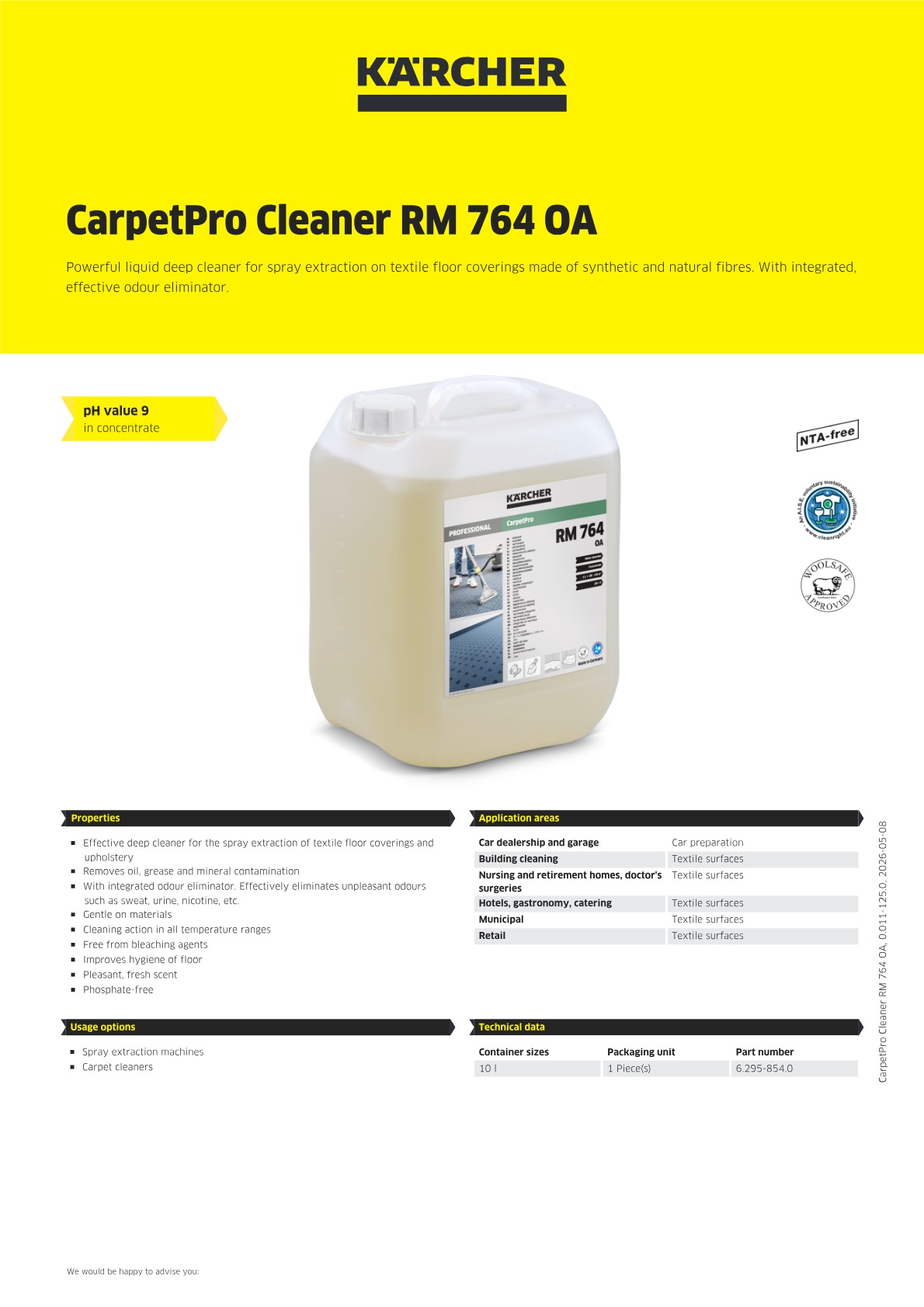 Product information