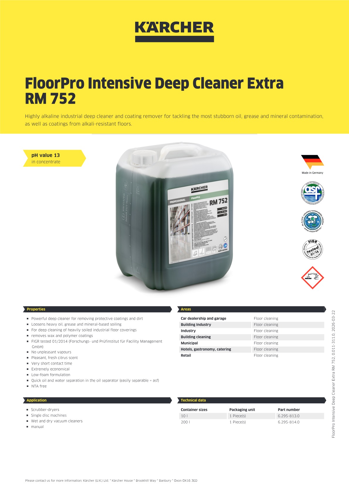 Product information